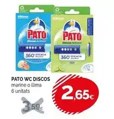 Condis Pato - wc discos marine o llima oferta