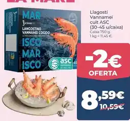 La Sirena La sirena - langostino vannamei cocido oferta