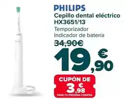 Carrefour Philips - cepillo dental eléctrico hx365113 oferta
