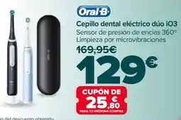 Carrefour Oral b - cepillo dental eléctrico dúo io3 oferta