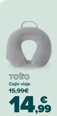 Carrefour Totto - cojín viaje oferta