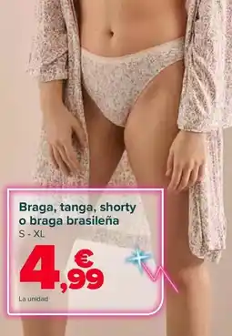 Carrefour Tex - braga tanga shorty o braga brasileña oferta