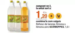 BonpreuEsclat Schweppes - refresc de taronja oferta