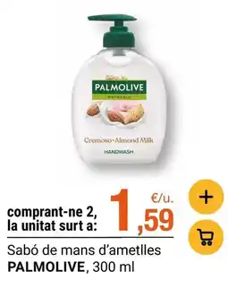 BonpreuEsclat Palmolive - sabó de mans d'ametlles oferta