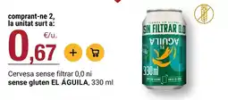 BonpreuEsclat El águila - cervesa sense filtrar oferta