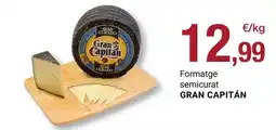 BonpreuEsclat Gran capitán - formatge semicurat oferta