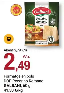 BonpreuEsclat Galbani - formatge en pols dop pecorino romano oferta