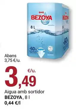 BonpreuEsclat Bezoya - aigua amb sortidor oferta