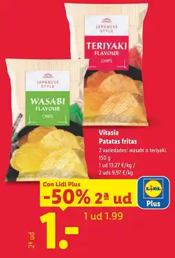 Lidl VITASIA Patatas fritas oferta