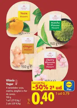 Lidl VITASIA Yogur oferta