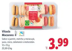 Lidl VITASIA Macarons oferta