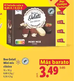 Lidl BON GELATI Mini mix clásico oferta