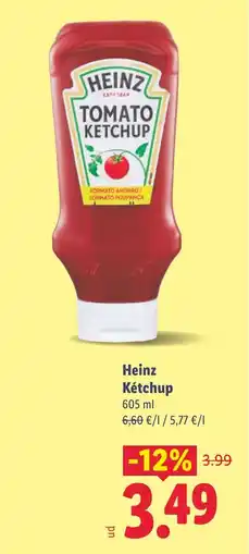 Lidl HEINZ Kétchup oferta