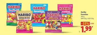 Lidl HARIBO Favoritos oferta