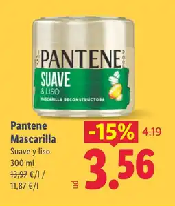 Lidl PANTENE Mascarilla oferta