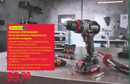 Lidl PARKSIDE PERFORMANCE Set de atornilladora taladradora de percusión recargable oferta