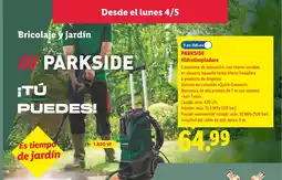 Lidl PARKSIDE Hidrolimpiadora oferta