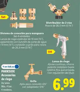 Lidl PARKSIDE Accesorios de riego oferta