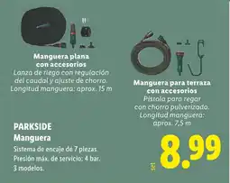 Lidl PARKSIDE Manguera oferta