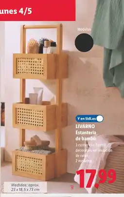 Lidl Estantería de bambú oferta