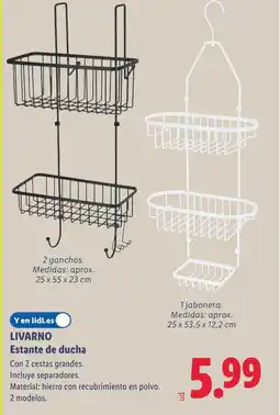 Lidl LIVARNO Estante de ducha oferta