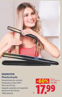 Lidl REMINGTON Plancha de pelo oferta