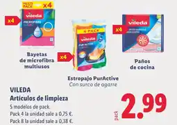 Lidl VILEDA Artículos de limpieza oferta