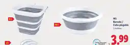 Lidl W5 Barreño / Cubo plegable oferta