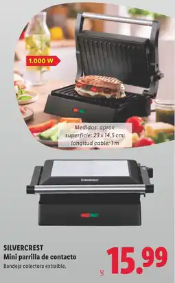 Lidl SILVERCREST Mini parrilla de contacto oferta