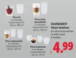 Lidl SILVERCREST Vasos térmicos oferta