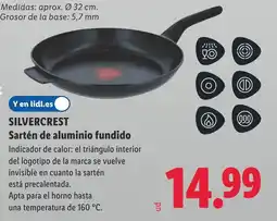 Lidl SILVERCREST Sartén de aluminio fundido oferta