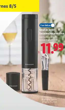 Lidl SILVERCREST Sacacorchos eléctrico oferta