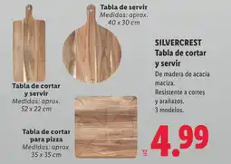 Lidl SILVERCREST Tabla de cortar y servir oferta