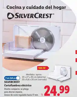 Lidl SILVERCREST Cortafiambres eléctrico oferta