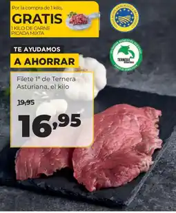 Alimerka Filete 1ª de Ternera Asturiana oferta