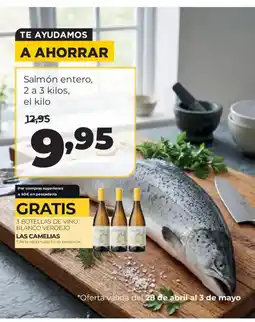 Alimerka Salmón entero oferta