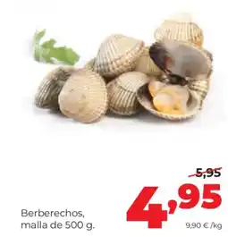 Alimerka Berberechos oferta