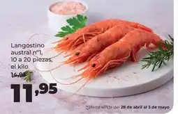 Alimerka Langostino austral nº1 oferta