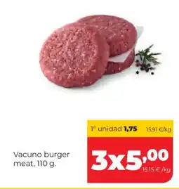 Alimerka Vacuno burger meat oferta