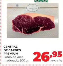Alimerka CENTRAL DE CARNES PREMIUM Lomo de vaca madurado oferta