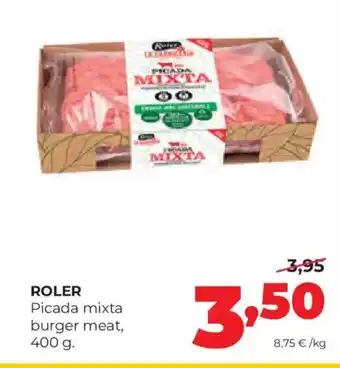 Alimerka ROLER Picada mixta burger meat oferta