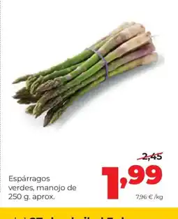 Alimerka Espárragos verdes oferta