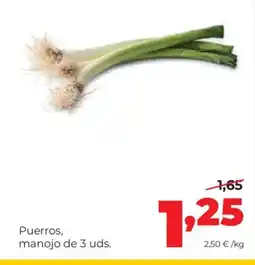 Alimerka Puerros oferta