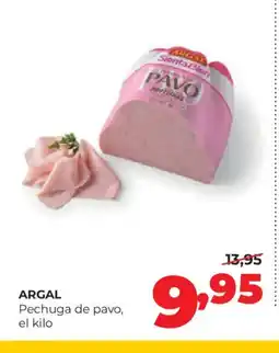 Alimerka ARGAL Pechuga de pavo oferta