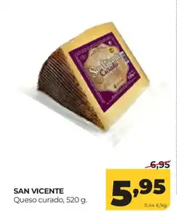Alimerka SAN VICENTE Queso curado oferta