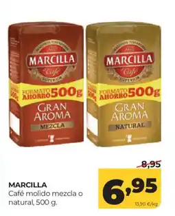 Alimerka MARCILLA Café molido mezcla o natural oferta