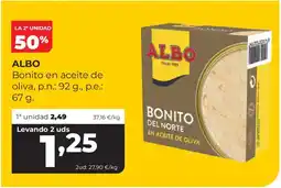 Alimerka ALBO Bonito en aceite de oliva oferta