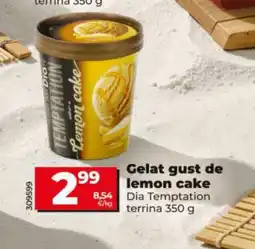 Dia DIA TEMPTATION Gelat gust de Lemon cake oferta