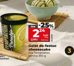 Dia DIA TEMPTATION Gelat de festuc cheesecake oferta
