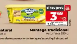 Dia ASTURIANA Mantega tradicional oferta